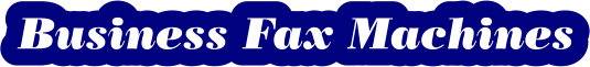 Business Fax Machines