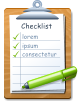 Checklist lorem ipsum consectetur